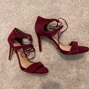 Antonio Melani Burgundy Heels